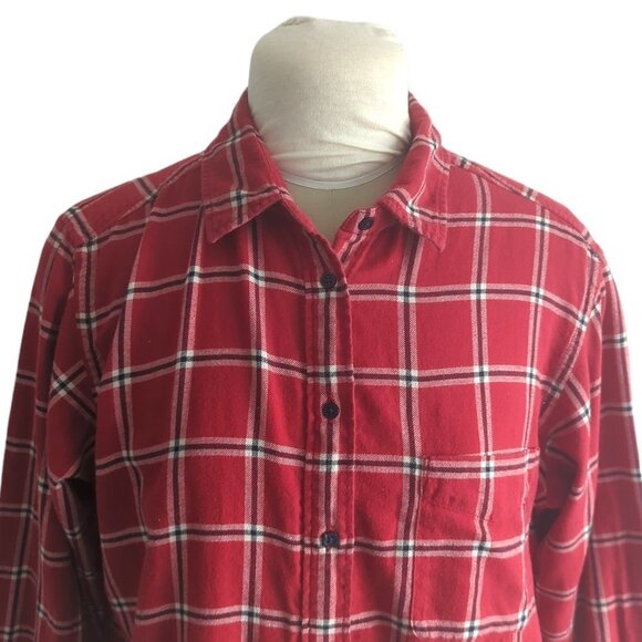 Uniqlo Flannel Checked Long Sleeve Shirt - Picture 4 of 4